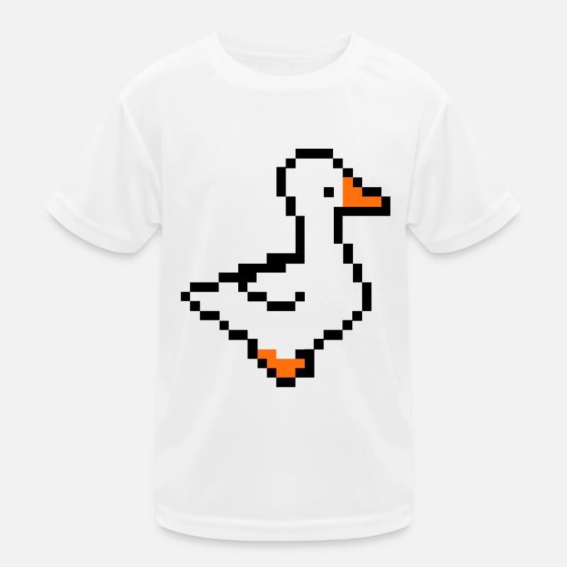 Pixel Duck Kids Functional T-Shirt