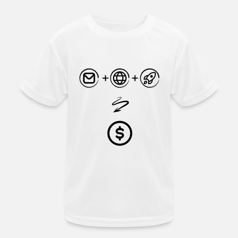 Entdecke die geheime Erfolgsformel... oder so ähnl Kinder Funktions-T-Shirt