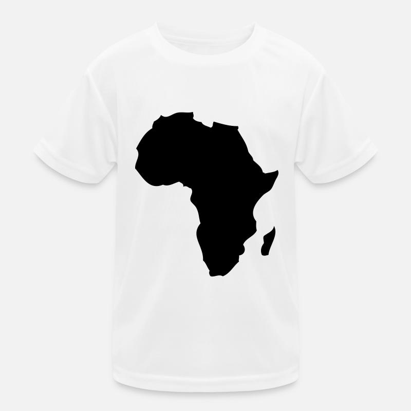 Afrika - schwarzer Kontinent Kinder Funktions-T-Shirt