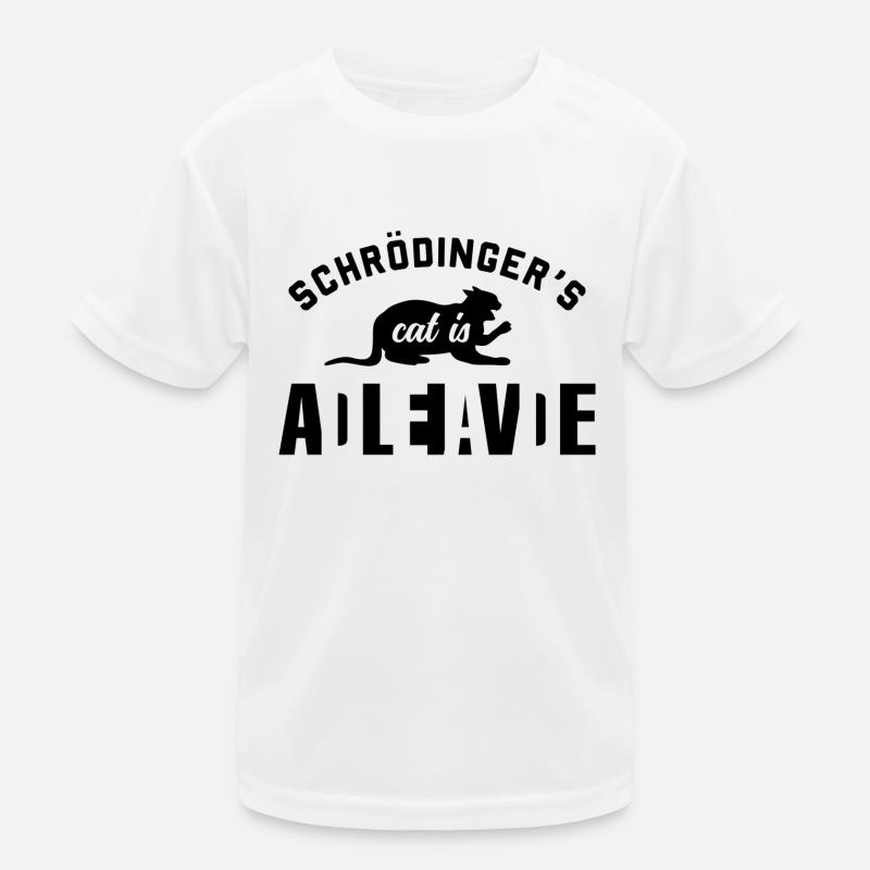 Le chat de Schrödinger T-shirt sport Enfant