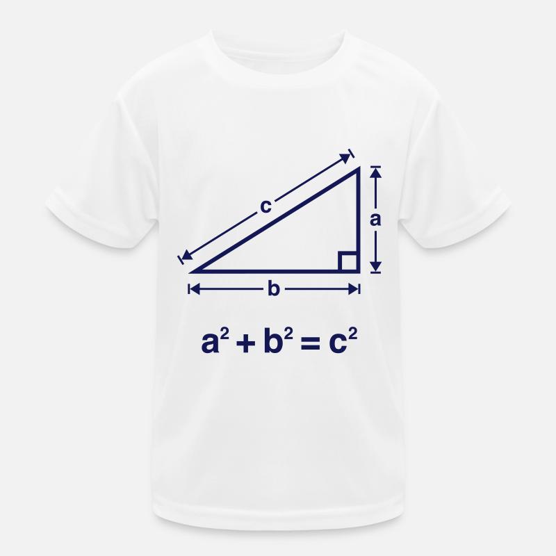 Théorème De Pythagore (Mathématiques) T-shirt sport Enfant
