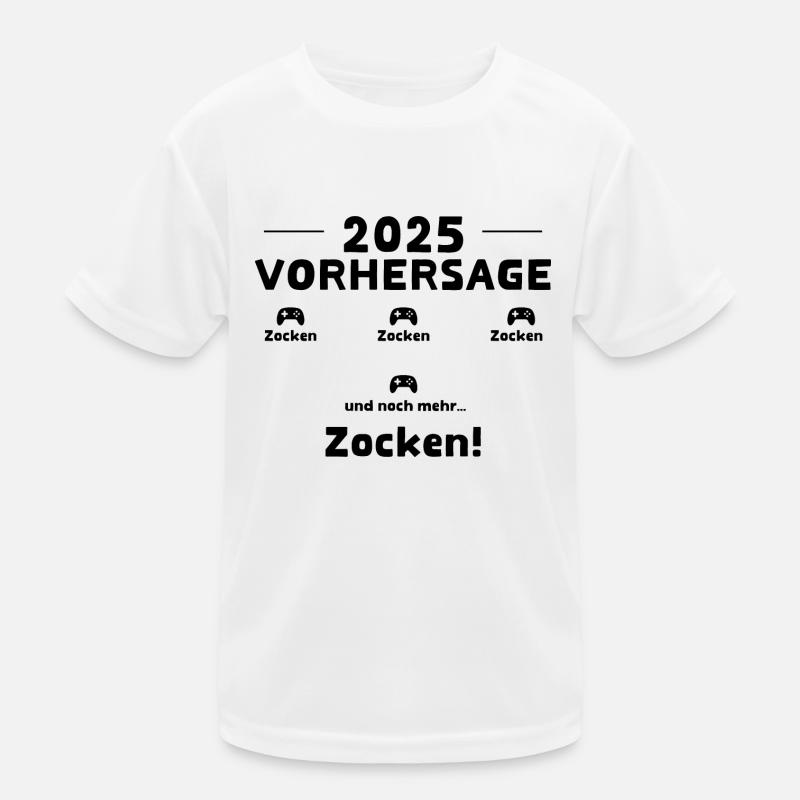 Prévisions 2025 T-shirt sport Enfant