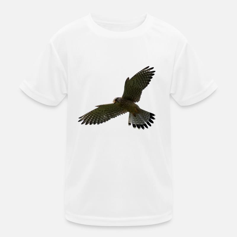 Falcon in flight Kids Functional T-Shirt