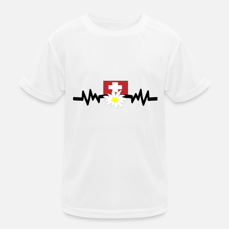 Suisse Suisse T-shirt sport Enfant
