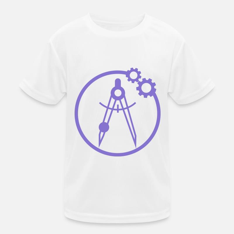 Construction Site - Engineering Kids Functional T-Shirt
