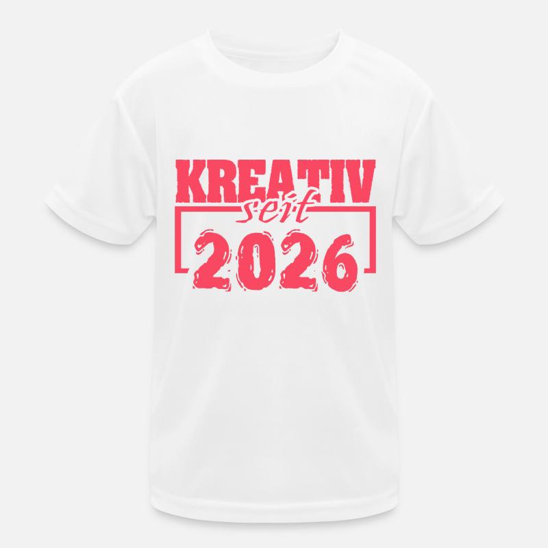 Spruch 2026 Kinder Funktions-T-Shirt