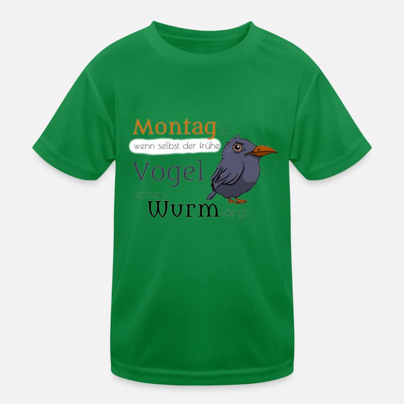 Montag Kinder Funktions-T-Shirt