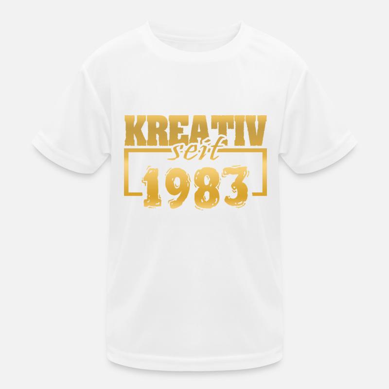 Webdesigner 1983 Kinder Funktions-T-Shirt