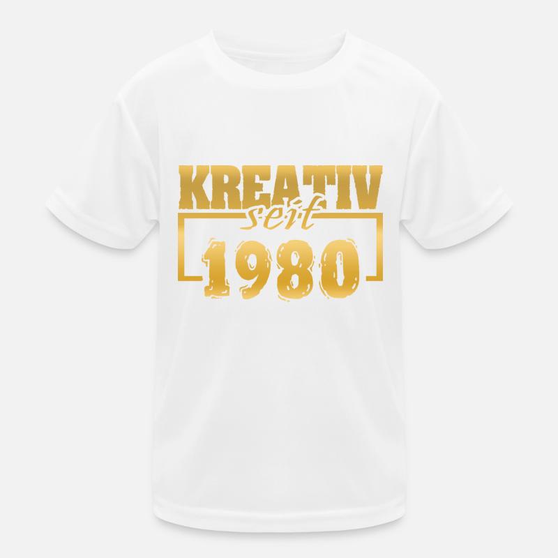 Webdesigner 1980 Kinder Funktions-T-Shirt