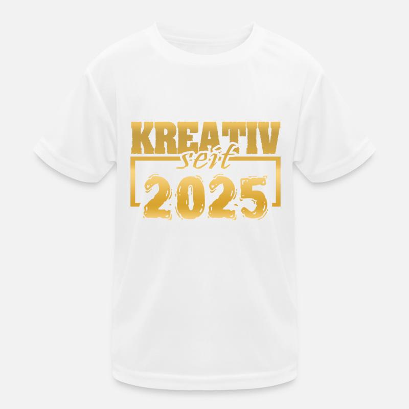 Webdesigner 2025 Kinder Funktions-T-Shirt