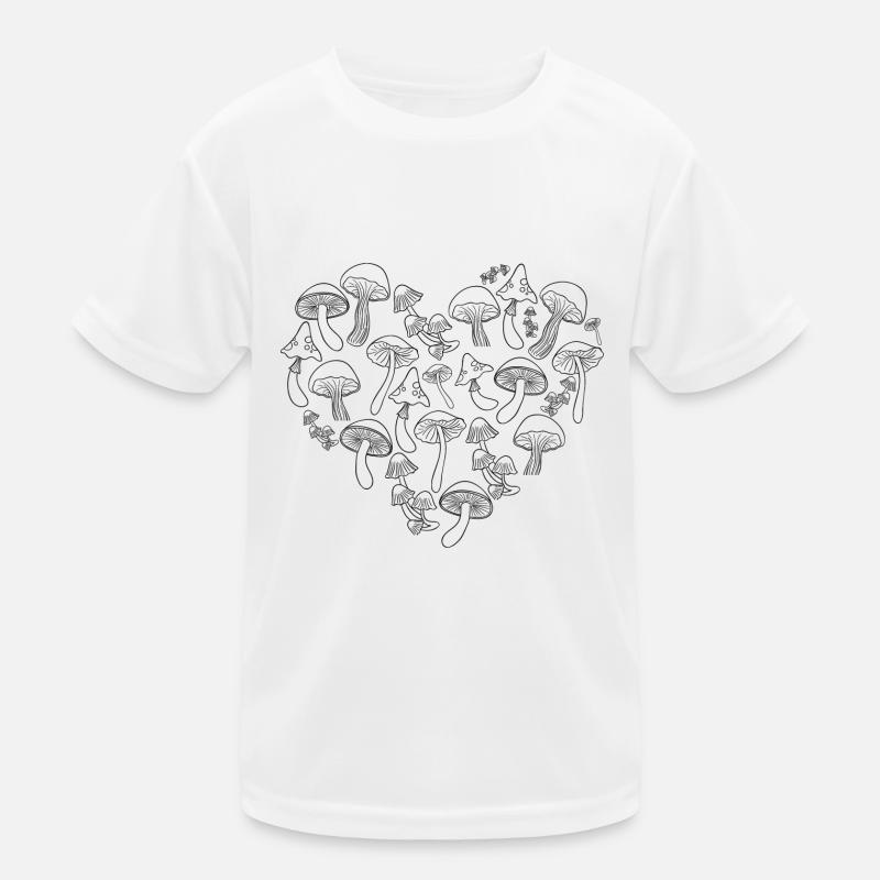 Les cèpes | La girolle | Champignons T-shirt sport Enfant