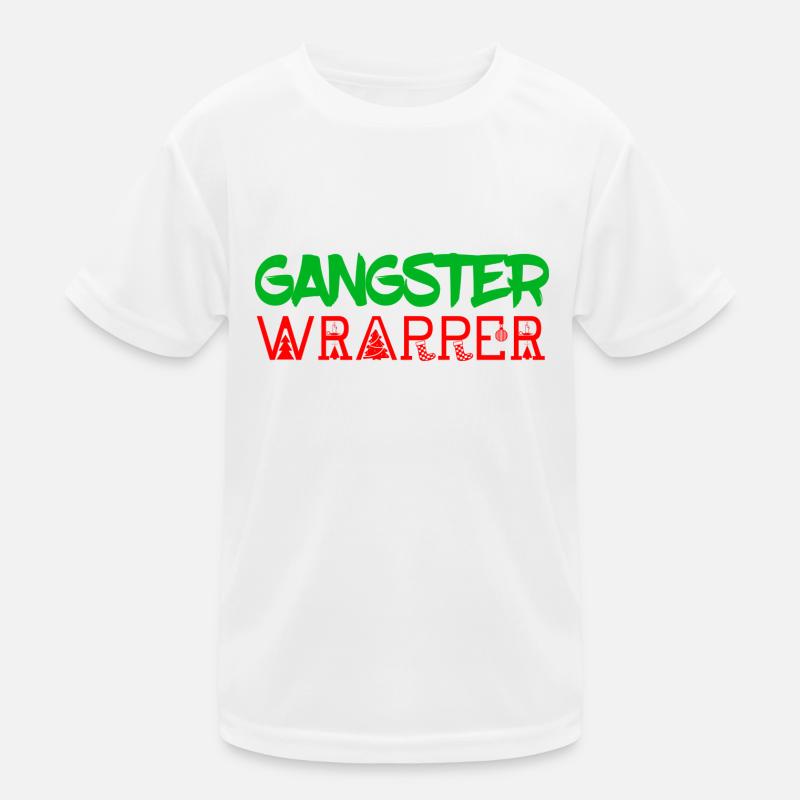 Gangster Wrapper Kinder Funktions-T-Shirt