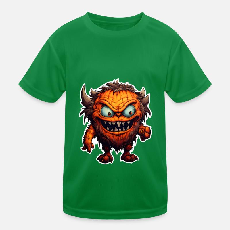 Halloween Monster 2 Kinder Funktions-T-Shirt