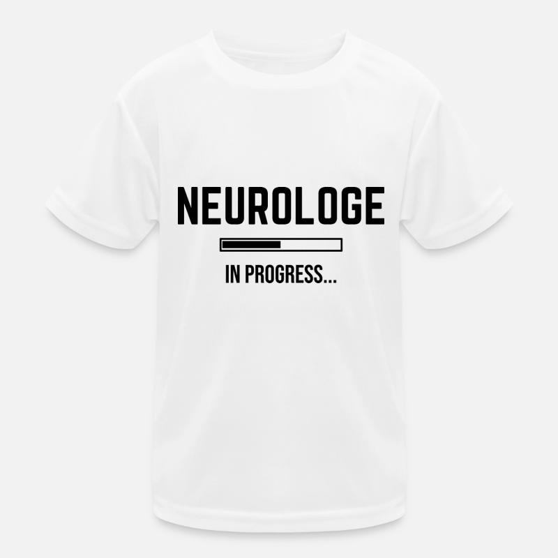 Neurologe In Progress Kinder Funktions-T-Shirt
