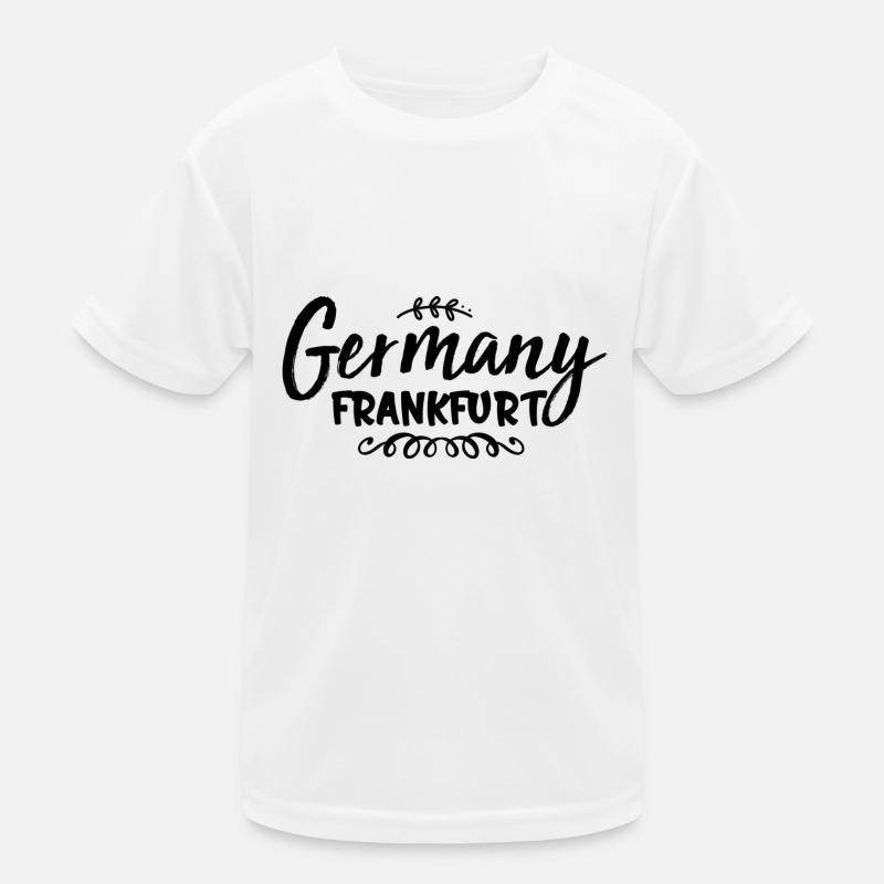 Germany Minimalist Script Kinder Funktions-T-Shirt