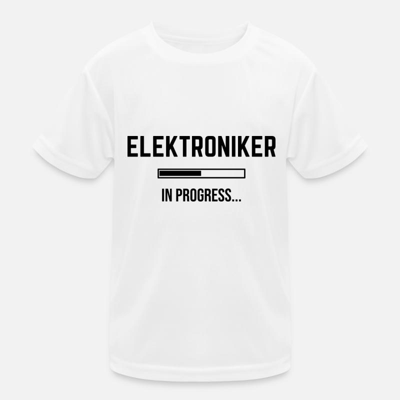 Technicien en électronique En Progression T-shirt sport Enfant