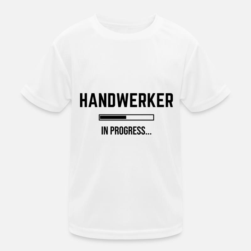 Craftsman In Progress Kids Functional T-Shirt