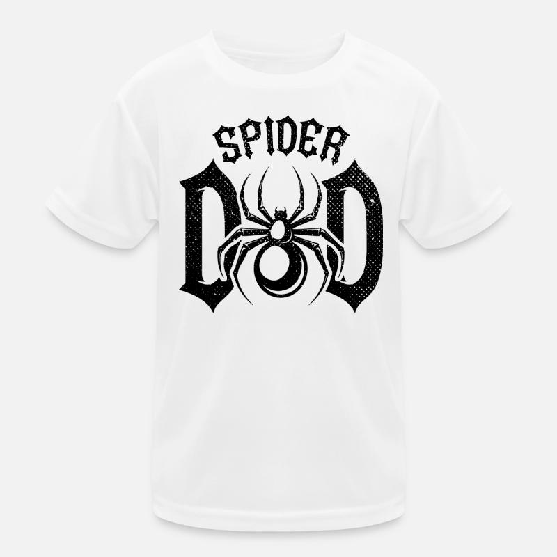 Retro Spider Dad Pet Spider Propriétaire T-shirt sport Enfant
