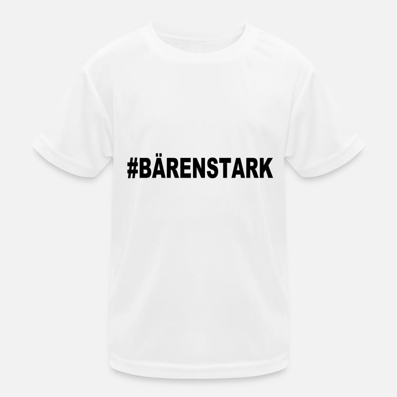 #BÄRENSTARK Kinder Funktions-T-Shirt