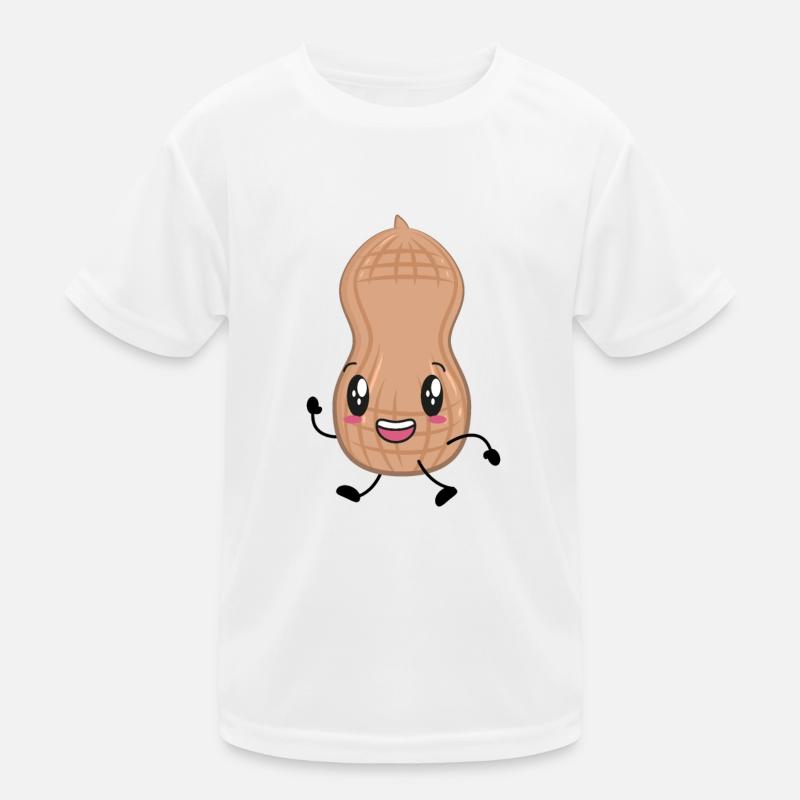 Erdnuss Kinder Funktions-T-Shirt
