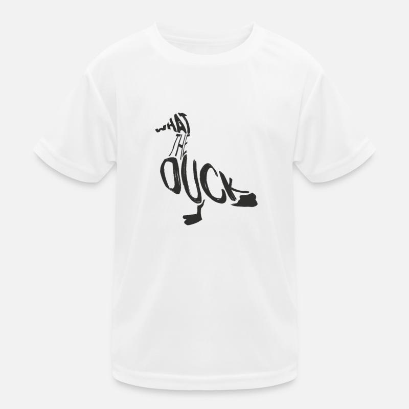 Ente Kinder Funktions-T-Shirt