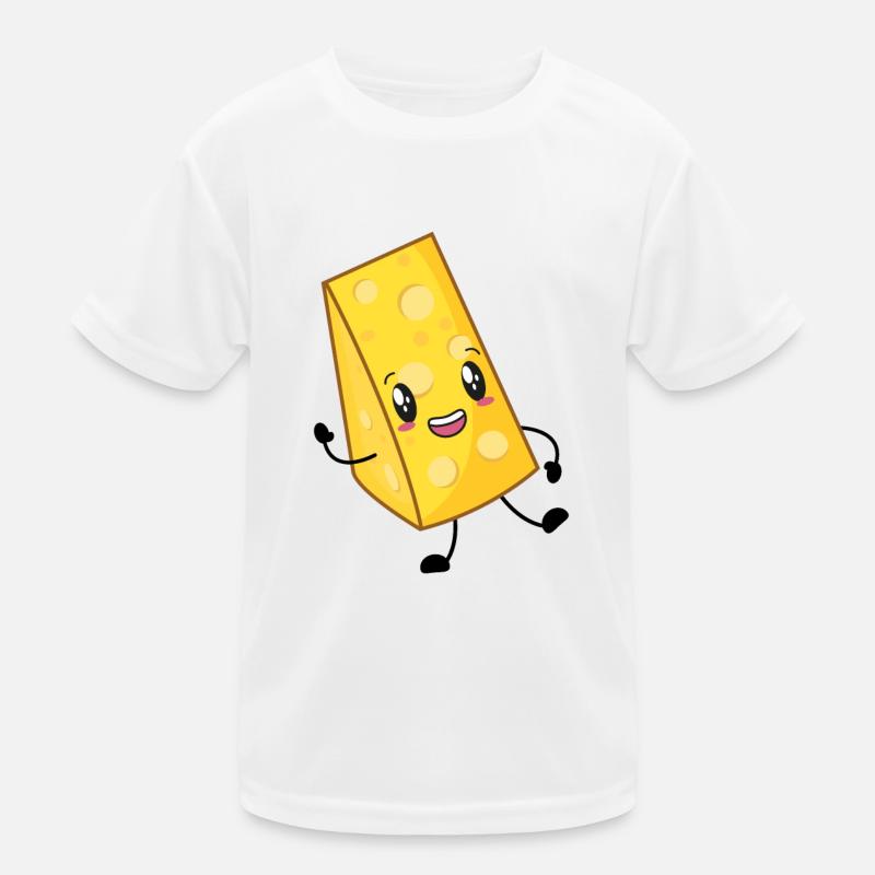 Käse Kinder Funktions-T-Shirt