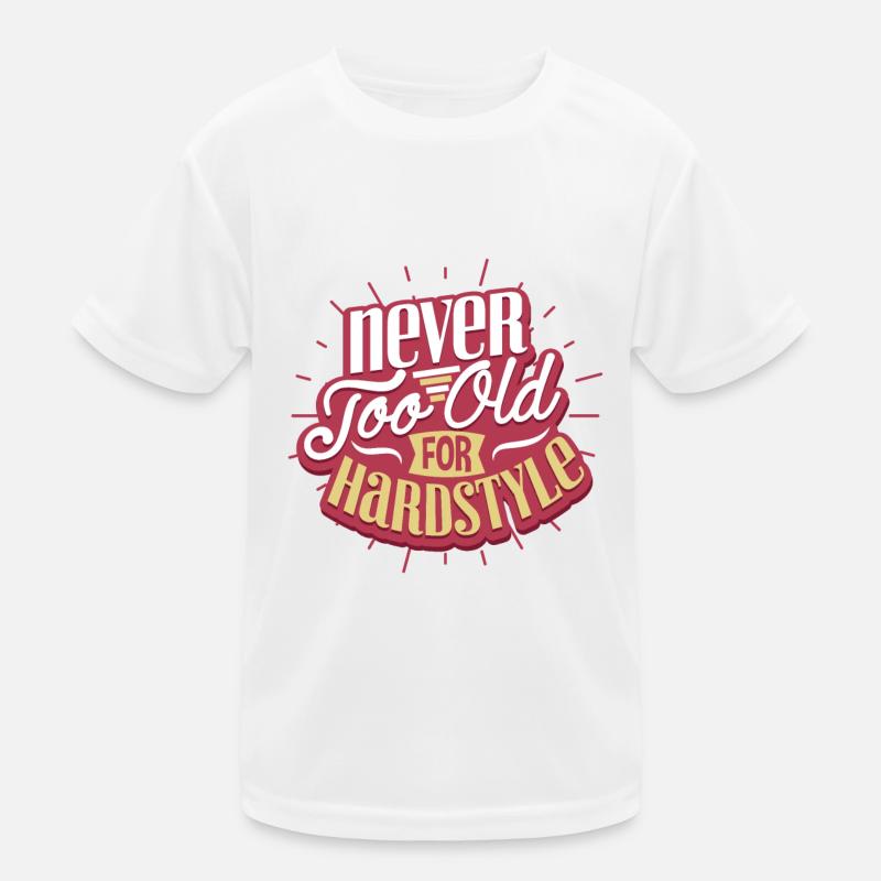 Hardstyle Techno Kinder Funktions-T-Shirt