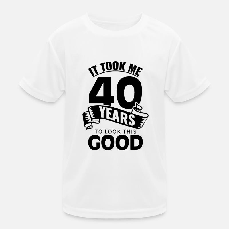 40 ans 40 ans T-shirt sport Enfant
