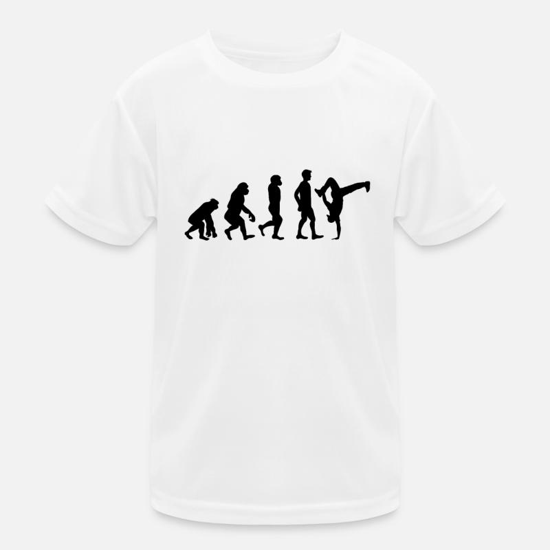 Breakdancer Tänzer Kinder Funktions-T-Shirt