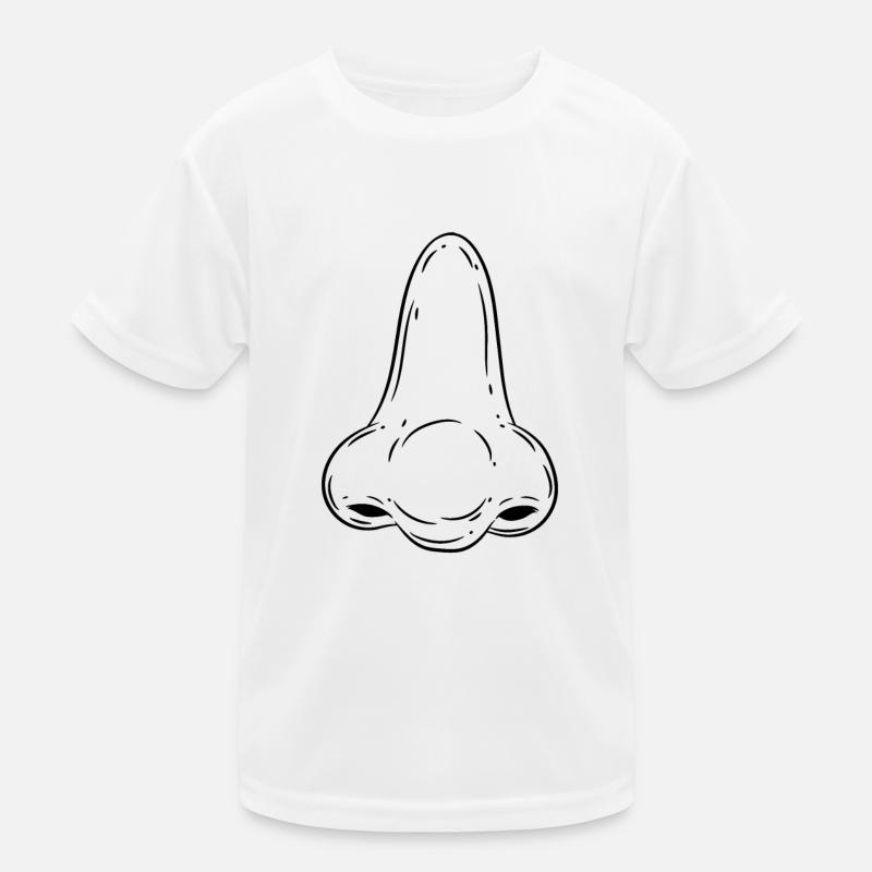 Nase Kinder Funktions-T-Shirt