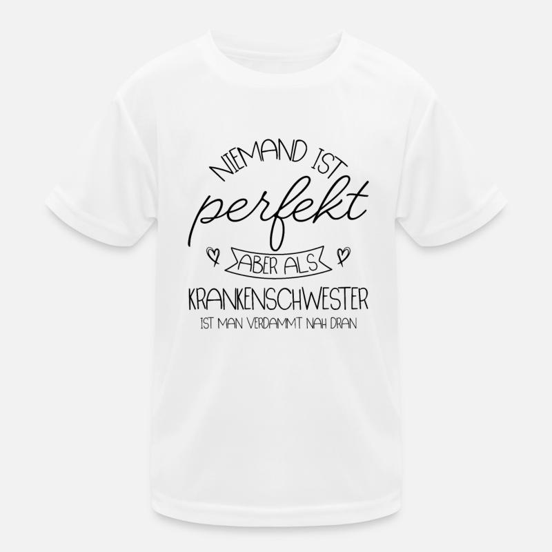 Krankenschwester Kinder Funktions-T-Shirt