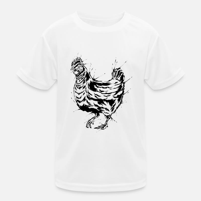 Chicken Kids Functional T-Shirt