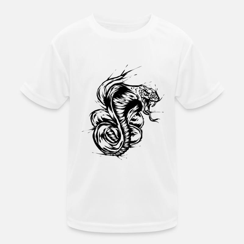 Cobra Snake Kids Functional T-Shirt