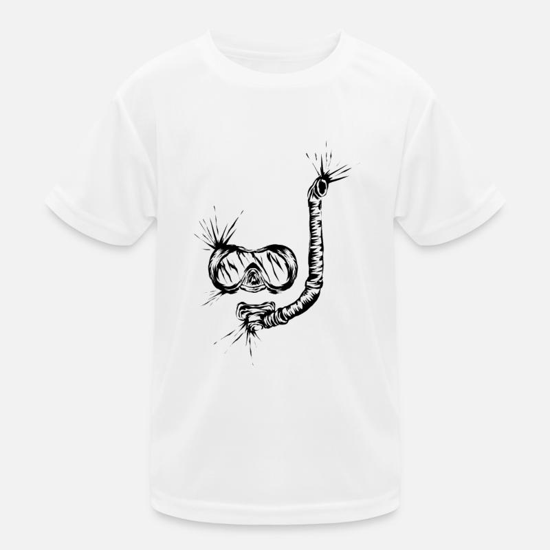 Snorkeling Diving Kids Functional T-Shirt