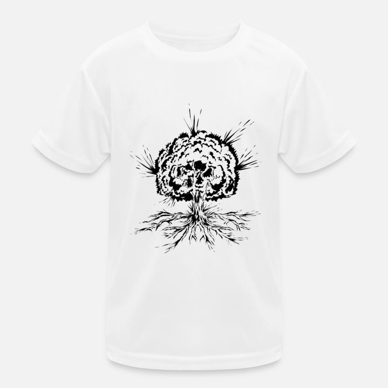 Arbre avec des racines T-shirt sport Enfant