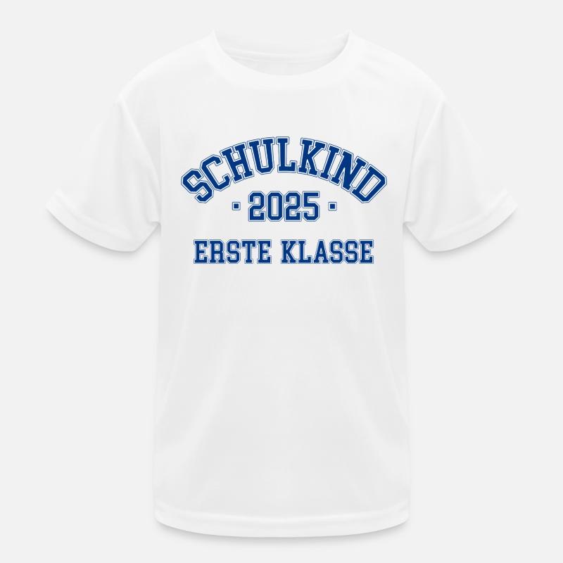SCHULKIND 2025 ERSTE KLASSE - EINSCHULUNG 2025 Kinder Funktions-T-Shirt