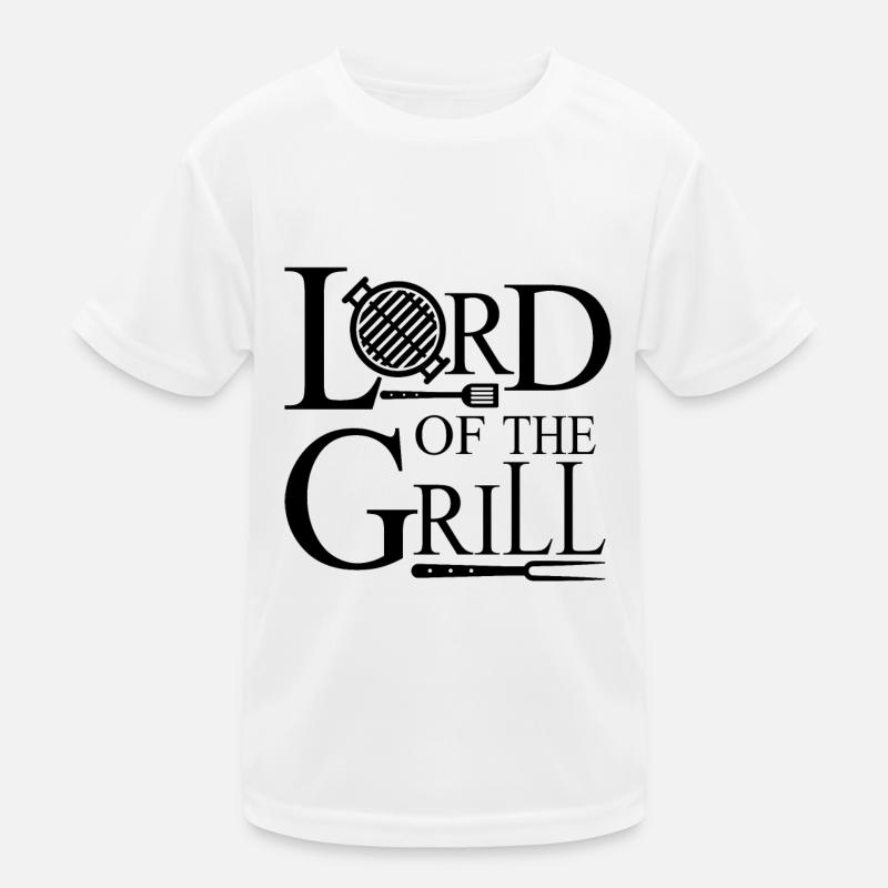 Grill master grilling grill Kids Functional T-Shirt