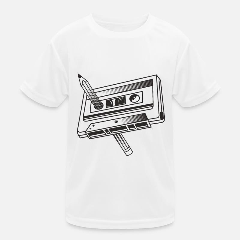 Crayon à cassette T-shirt sport Enfant