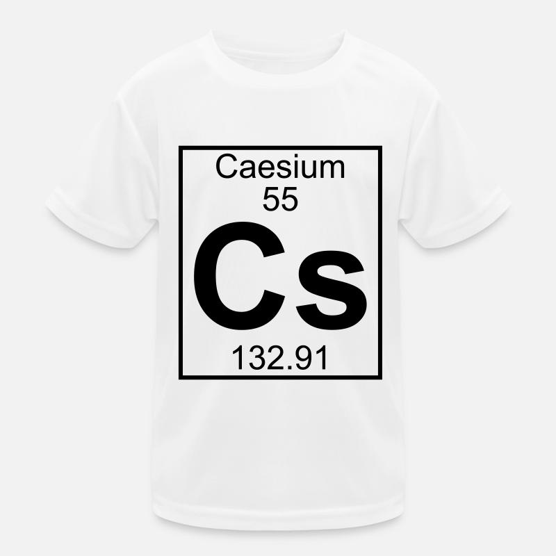 Element 055 - Cs (caesium) - Full Kinder Funktions-T-Shirt