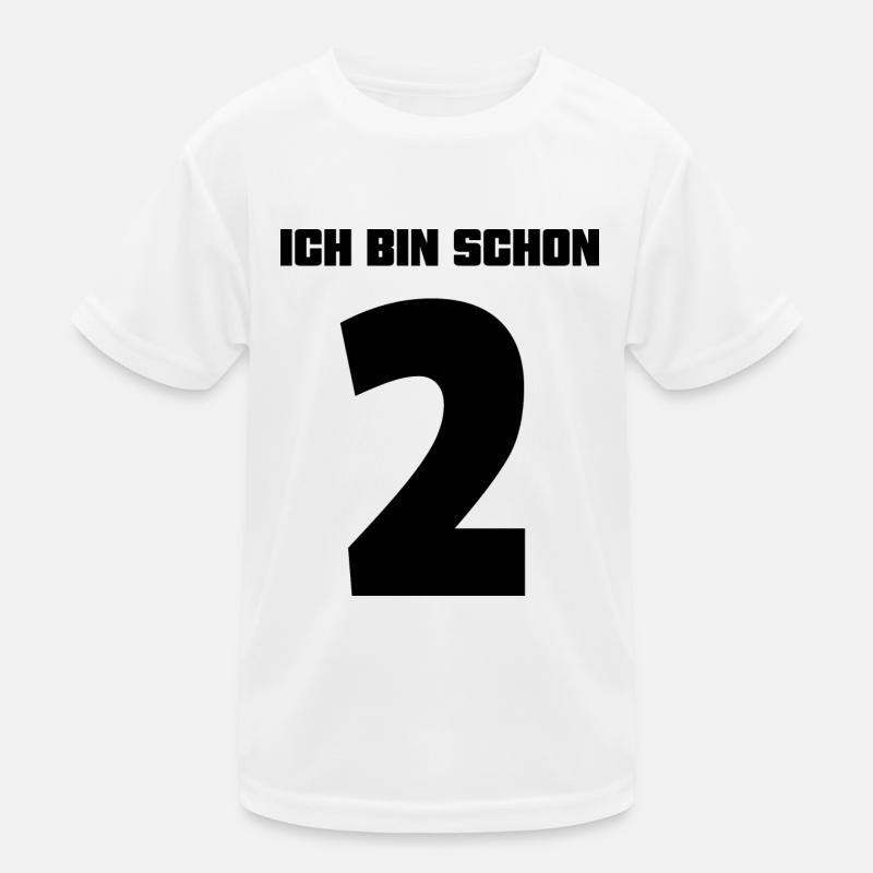 Ich bin schon 2 Kinder Funktions-T-Shirt
