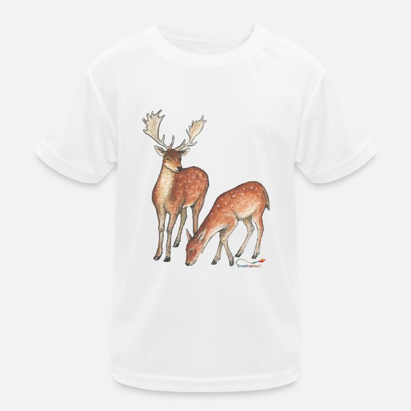 Daims et biche T-shirt sport Enfant