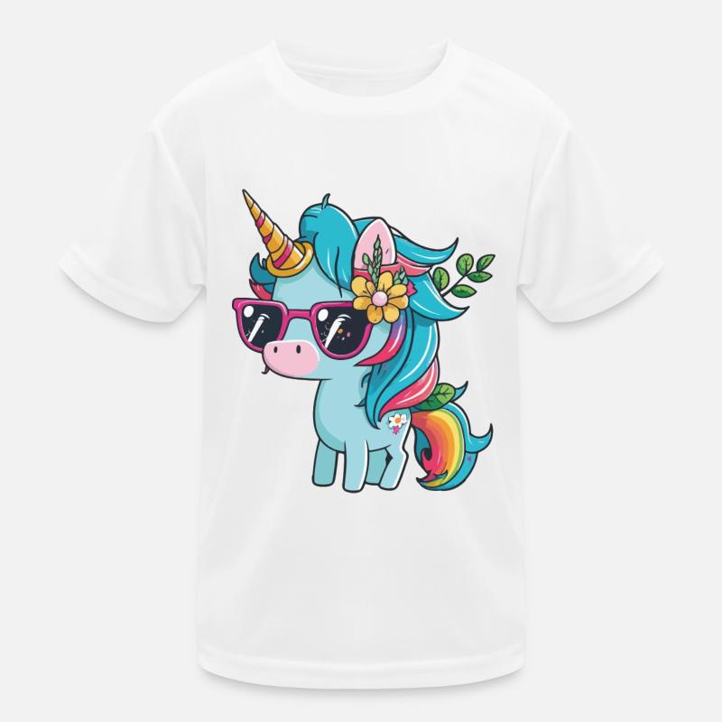 Unicorn Kids Functional T-Shirt