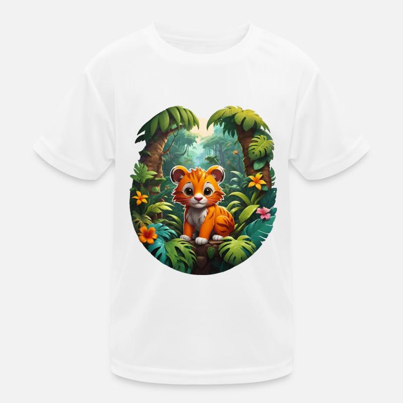 Summer Feeling Kids Functional T-Shirt