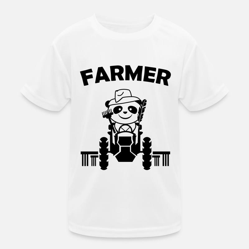 panda farmer Kinder Funktions-T-Shirt