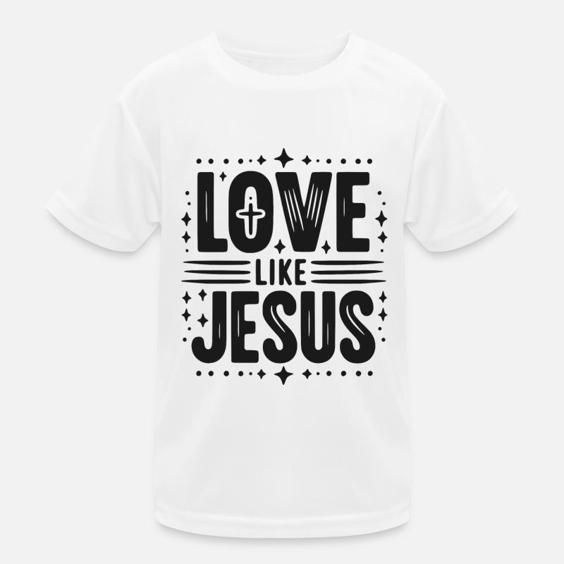 Love is Jesus Kids Functional T-Shirt