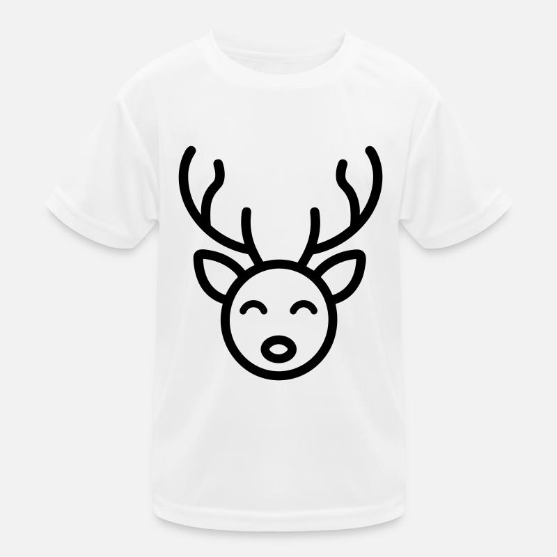 Rentier Kinder Funktions-T-Shirt