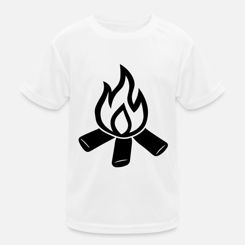 Feu de camp T-shirt sport Enfant