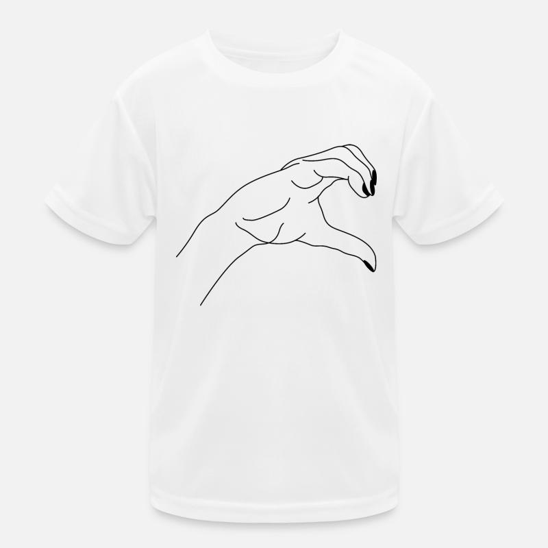 Hand Kinder Funktions-T-Shirt