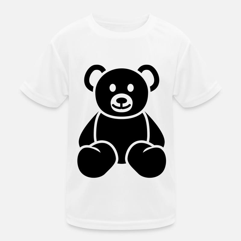 Teddybär bär Kinder Funktions-T-Shirt