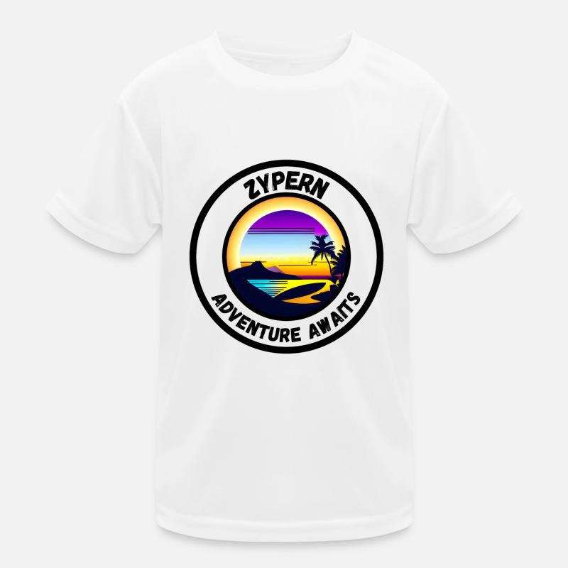 Zypern - Adventure Awaits Kinder Funktions-T-Shirt